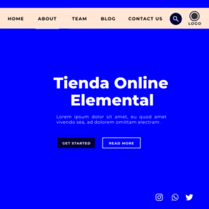 Plan Tienda Elemental